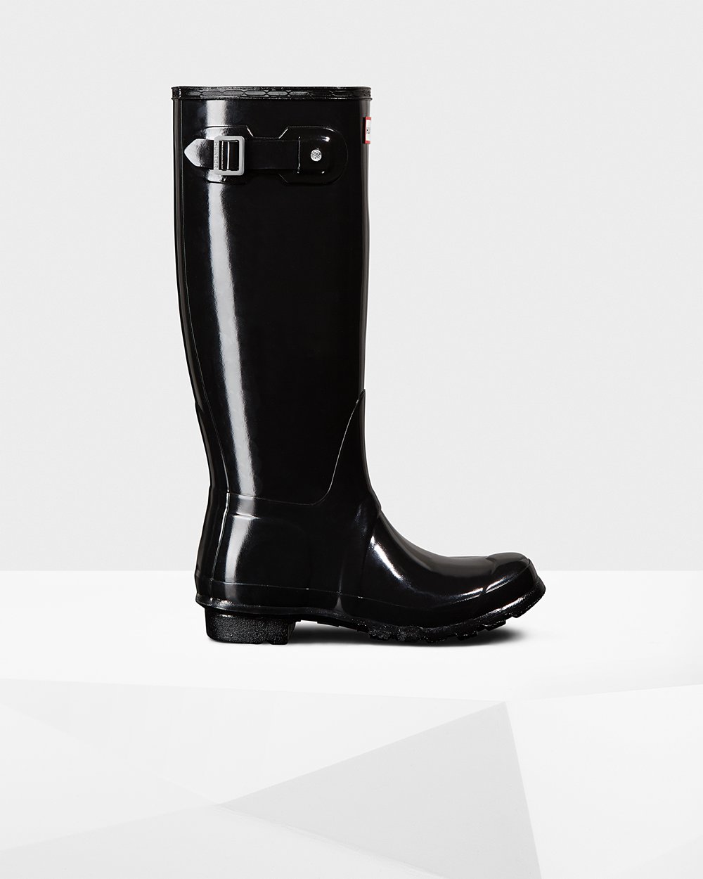 Galochas Altas Hunter Feminina Pretas - Original Gloss - 71MOYWZVI